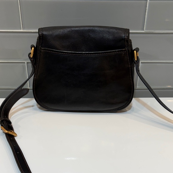 Dooney & Bourke Florentine Leather Saddle Bag - Picture 3 of 5